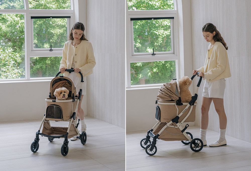 All Day Light Pet Stroller 2nd Edition (2 colors)