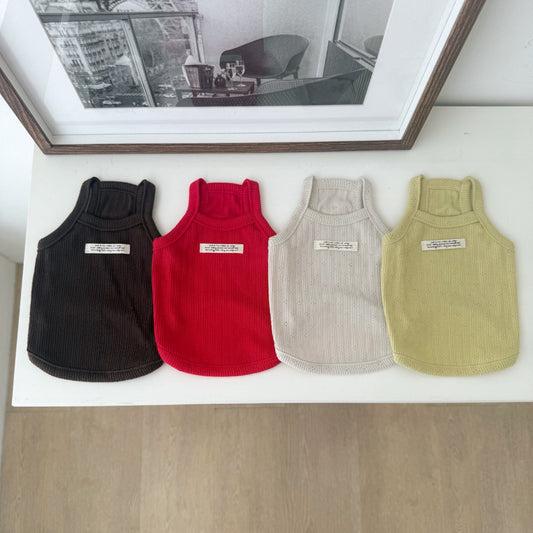 Punching Sleeveless Top (4 colors)