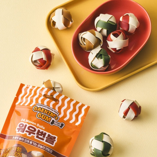 Woven Balls Dental Chew (1pc/ 6pcs)