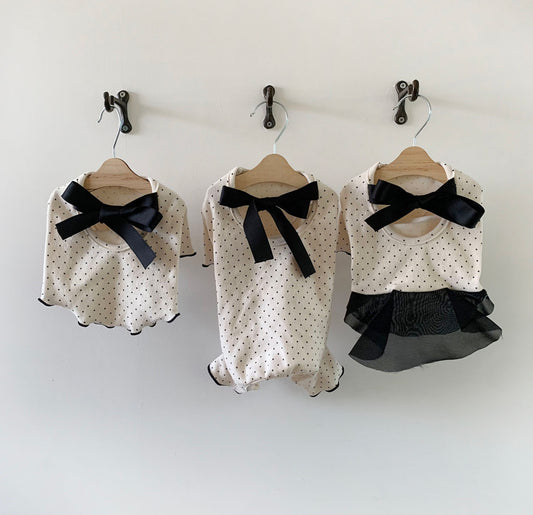 Ballet Polka Do Tee/Onesie/Dress