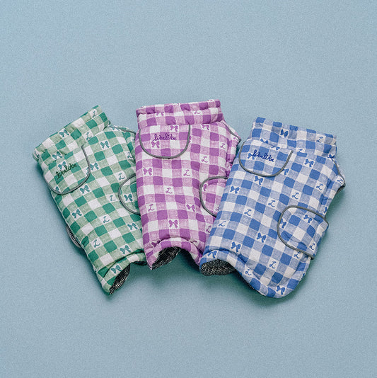 Gingham Thermo-Heat Padded Jacket (3 colors) preorder