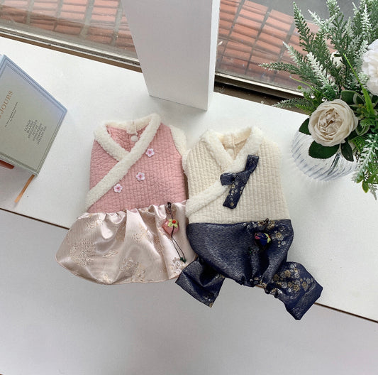 Satin Quilted Hanbok (2 styles)