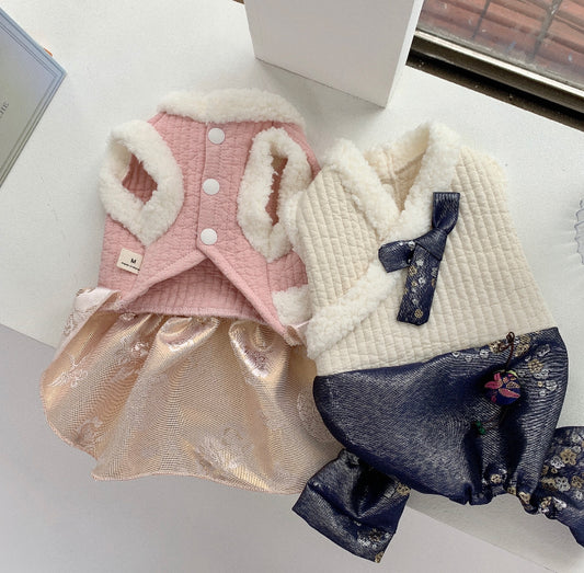 Satin Quilted Hanbok (2 styles)