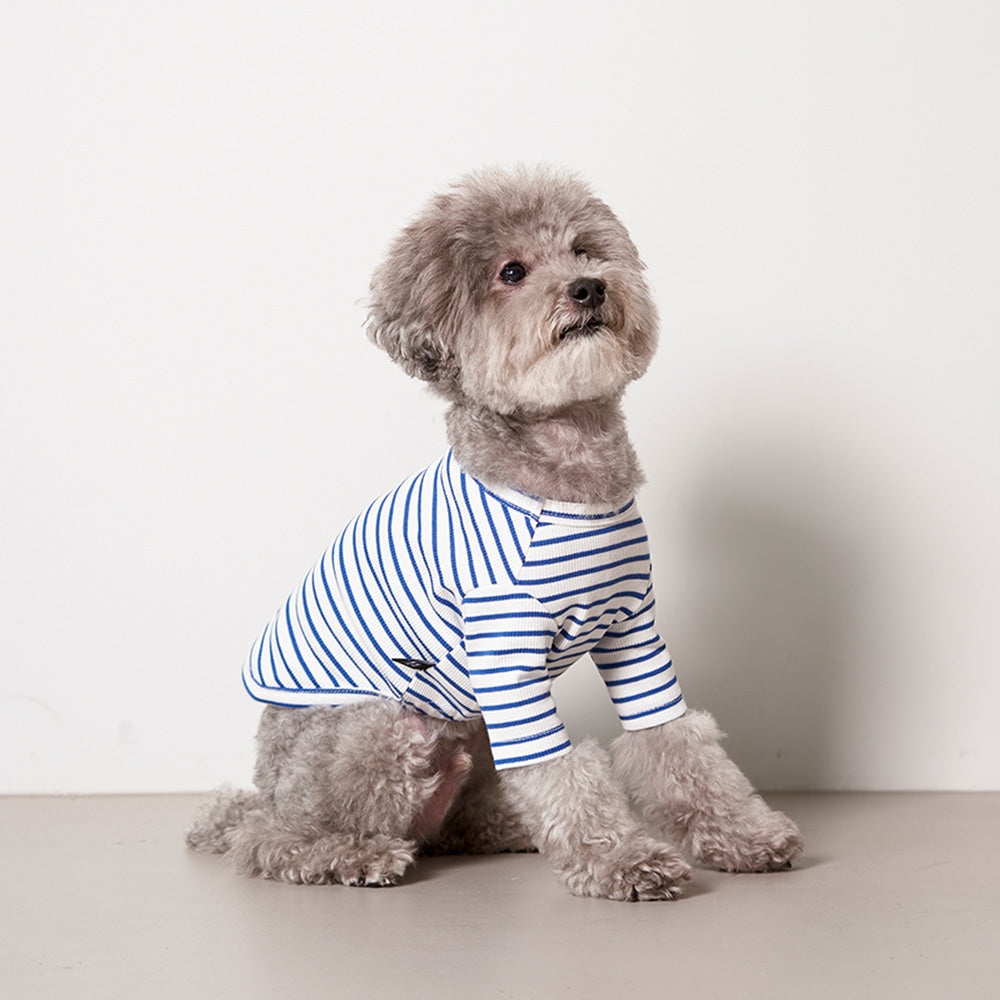 Striped T-Shirt Blue