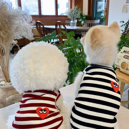 Comme Striped Sleeveless Tee (2 colors)