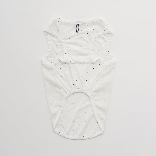 Ocean Cooling Vest (Polkadot White)
