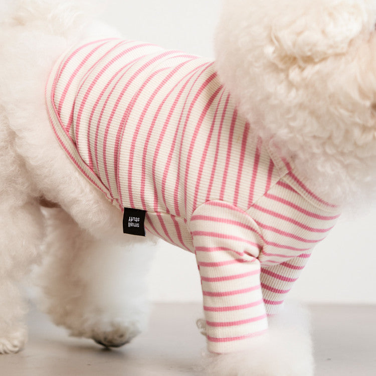 Striped T-Shirt Pink