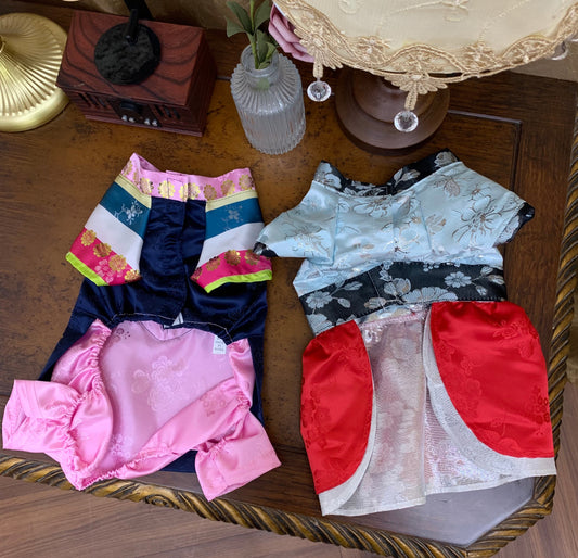 Hwangjinyi Saekdong Hanbok Onesie / Skirt