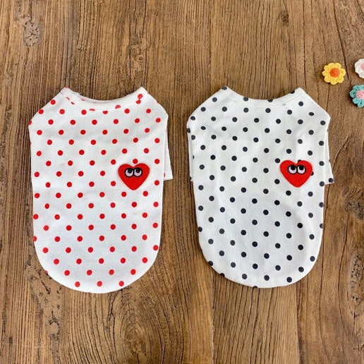 Comme Polka Dot Tee (2 colors)