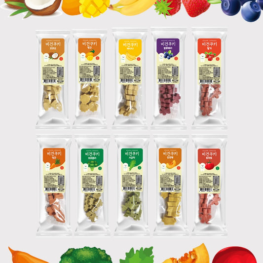 Low-Allergen Vegan Cookie 40g (10 flavours)