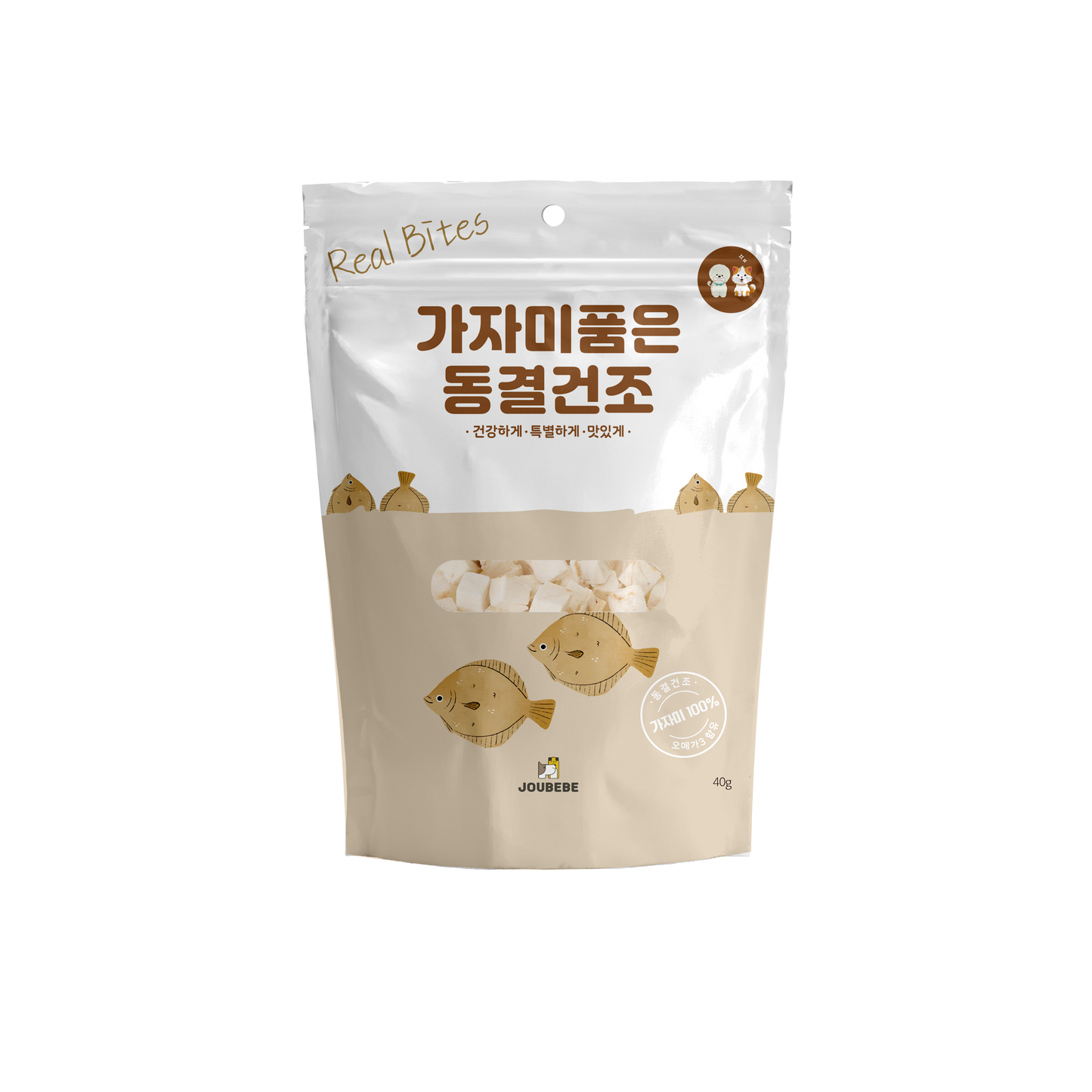 Freeze-Dried Flatfish 40g
