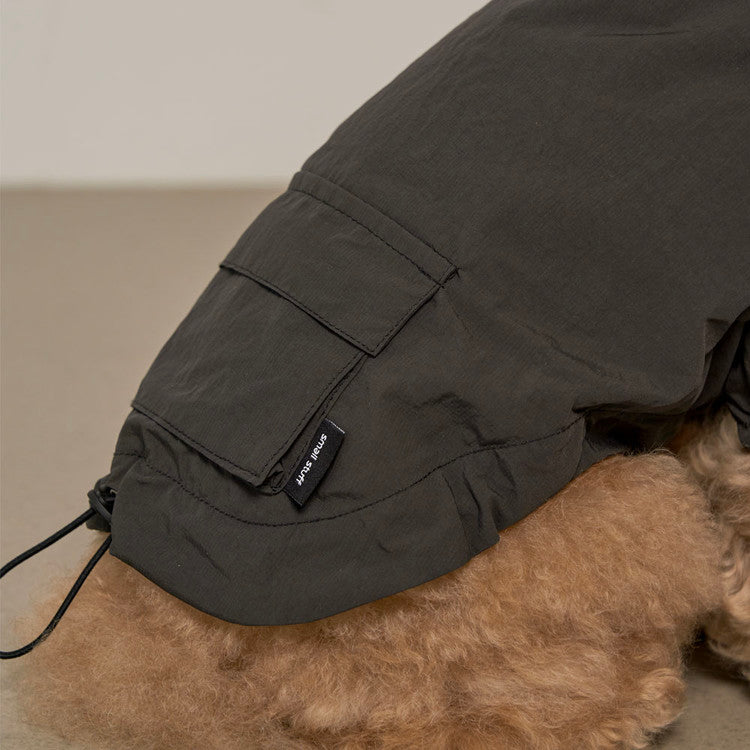 Hooded Shell Jacket Black