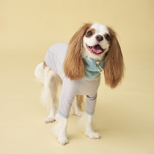 Polar Tweed Snood Top (Gray) Preorder