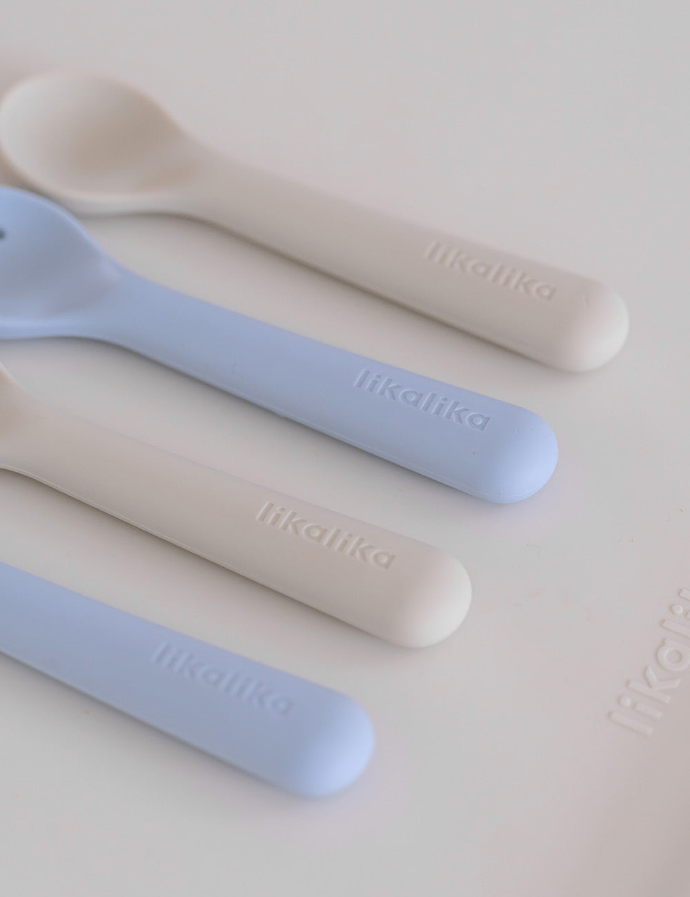 Nobo Silicone Meal Spoon & Fork Set (2 colors)