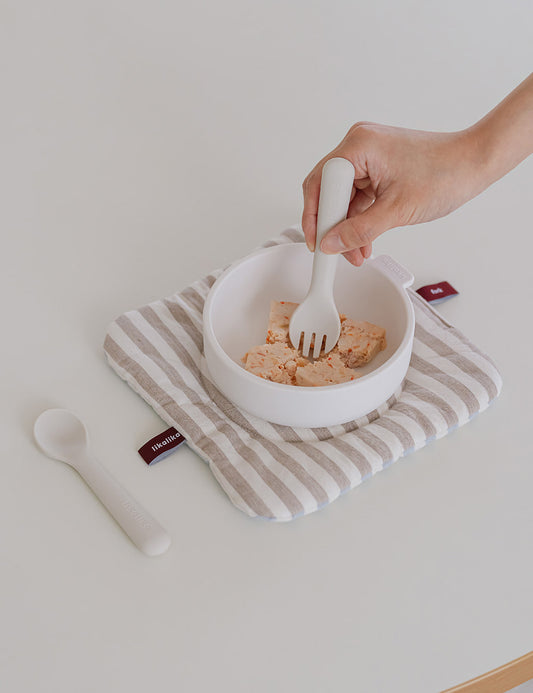 Nobo Silicone Meal Spoon & Fork Set (2 colors)