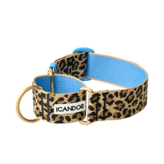 Smooth Martingale Collar 38mm (Leopard)