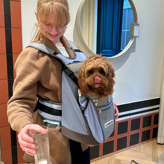 JIGE AB Front Bag Pale Blue