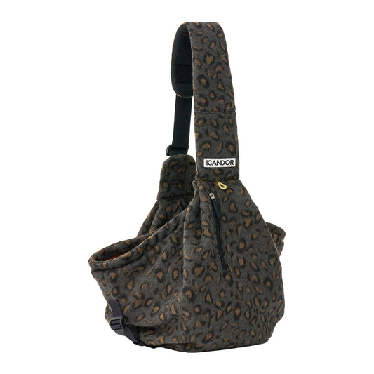 Dumpling Sling Bag Leopard