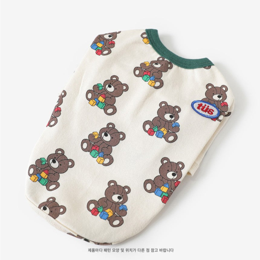 Block Toy Bear Tee