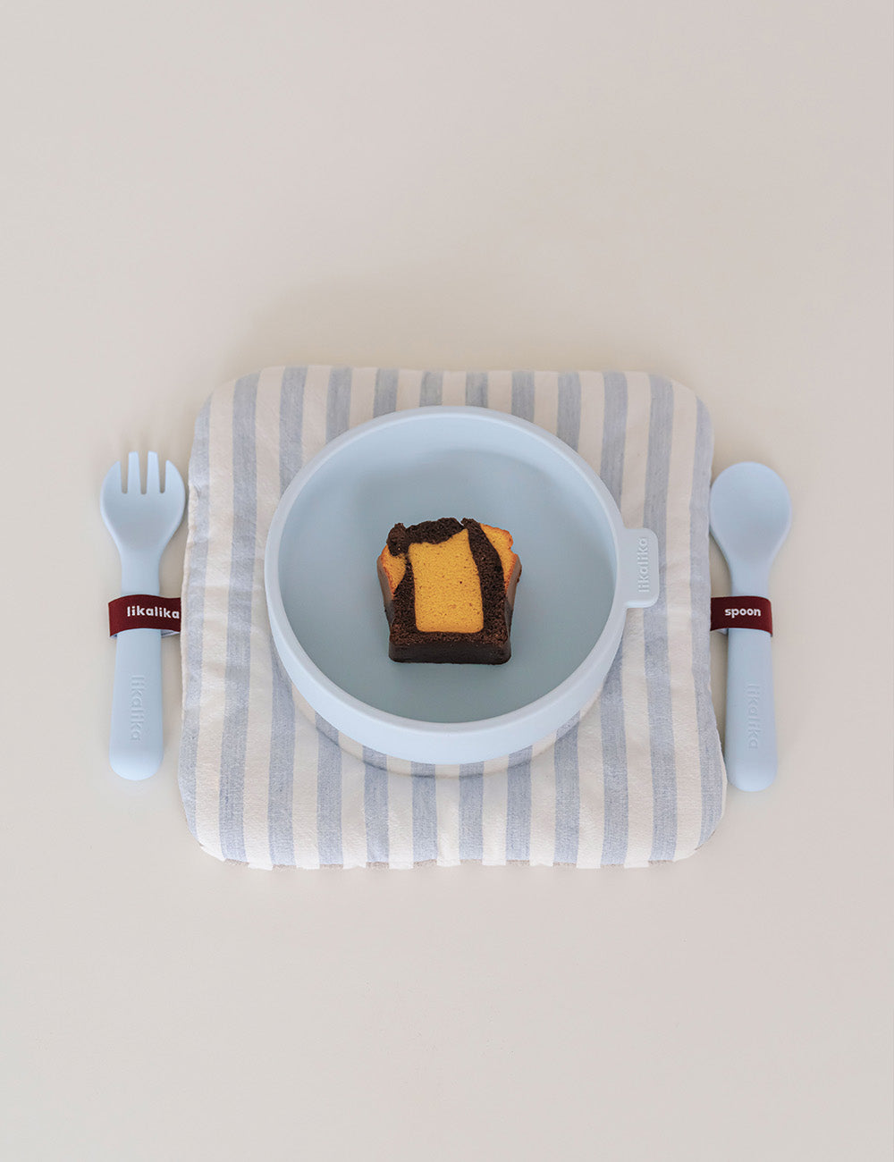 Nobo Silicone Meal Spoon & Fork Set (2 colors)