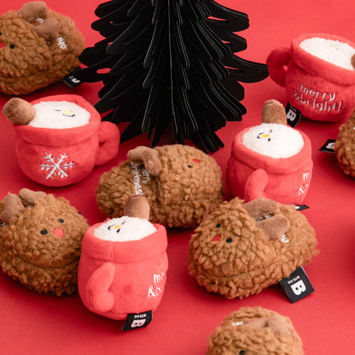 Christmas Friends Toy Set - Hot chocolate & Slipper (Preorder)
