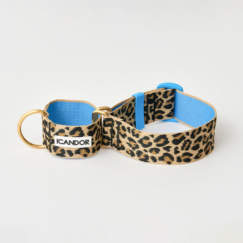 Smooth Martingale Collar 38mm (Leopard)