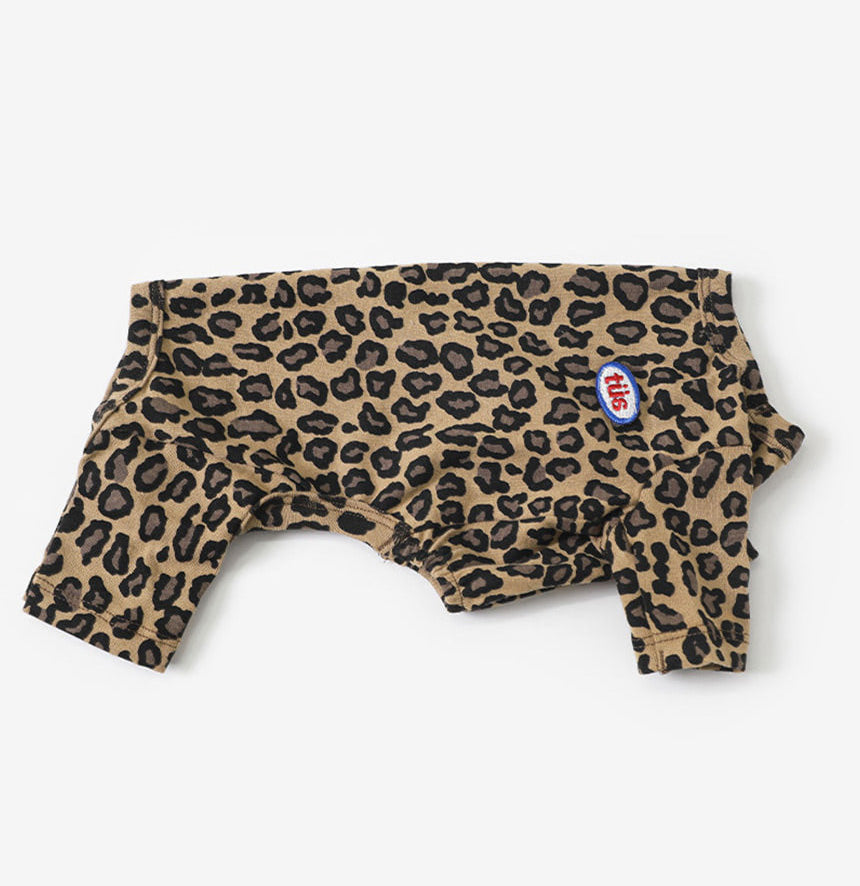 Leopard Dog Onesie