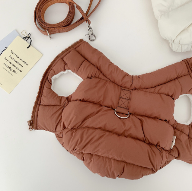Fleece Harness Padded Jacket (5 colors)
