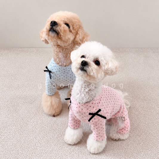 Snow Polka Dot Onesie (3 colors)