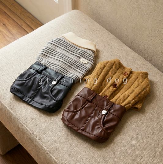 Mood Leather Dress (2 colors)