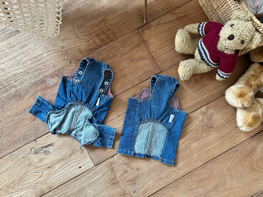 Washed Denim Onesie & Dress