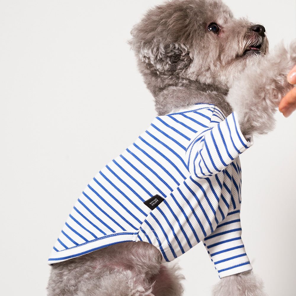 Striped T-Shirt Blue