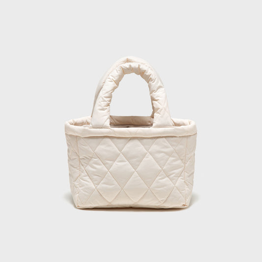 Quilted Mini Bag (Cream)
