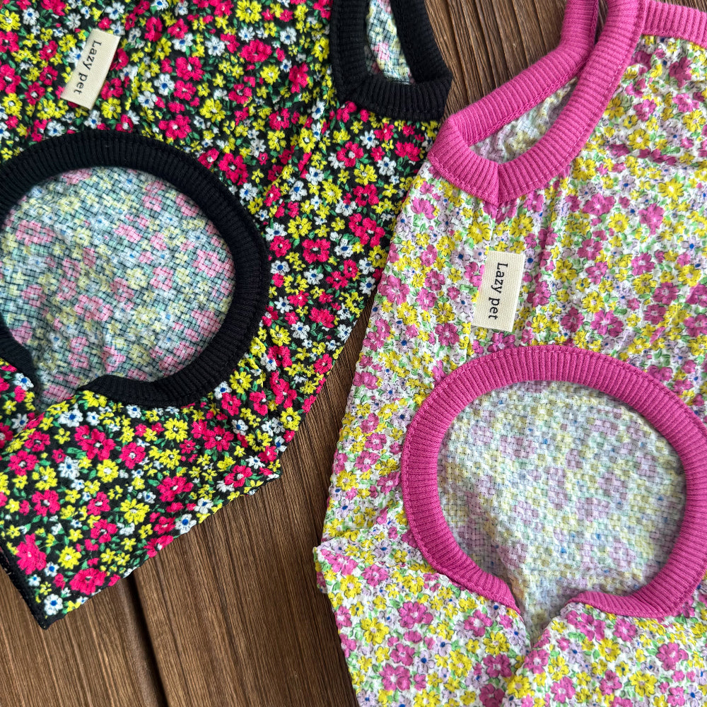 Retro Floral Onesie (2 colors)