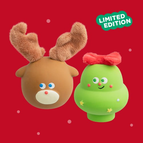 Furry Christmas Latex Toy Set- Rudolph & Tree (Preorder)