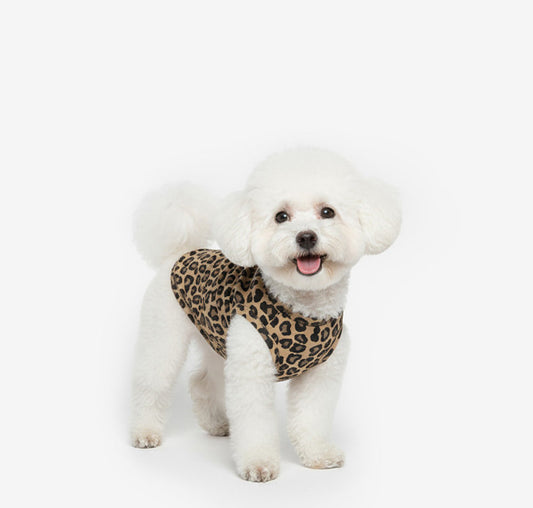 Leopard Dog Sleeveless Tee