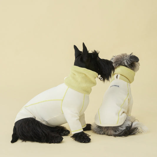 Polar Tweed Snood Top (Cream) Preorder