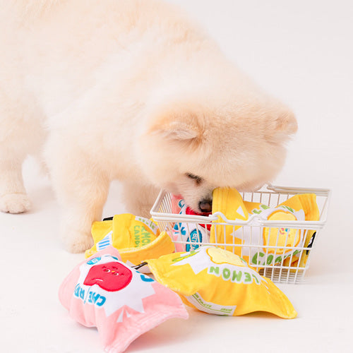 Crunchy Candy Ball Toy (Lemon & Cherry)