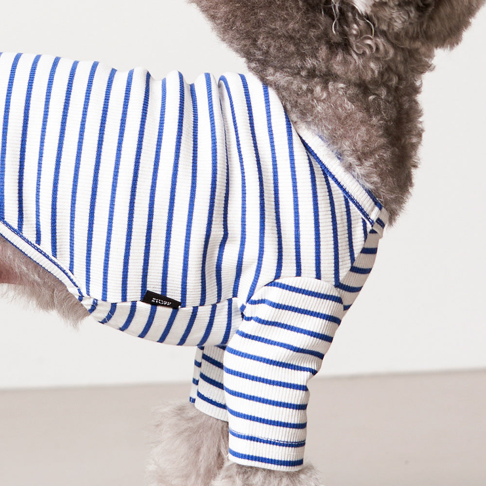 Striped T-Shirt Blue
