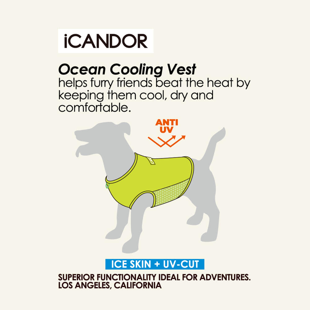 Ocean Cooling Vest (Soft Pink)
