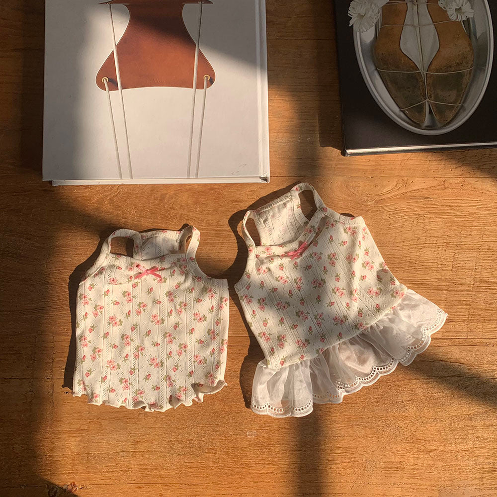 Rose Garden Sleeveless Tee / Dress