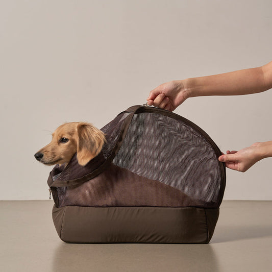 Inner Mesh Bag Brown