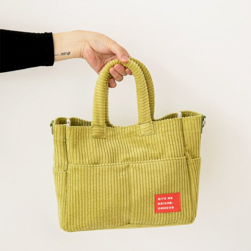 All day corduroy Dog Walking Bag (4 colors)
