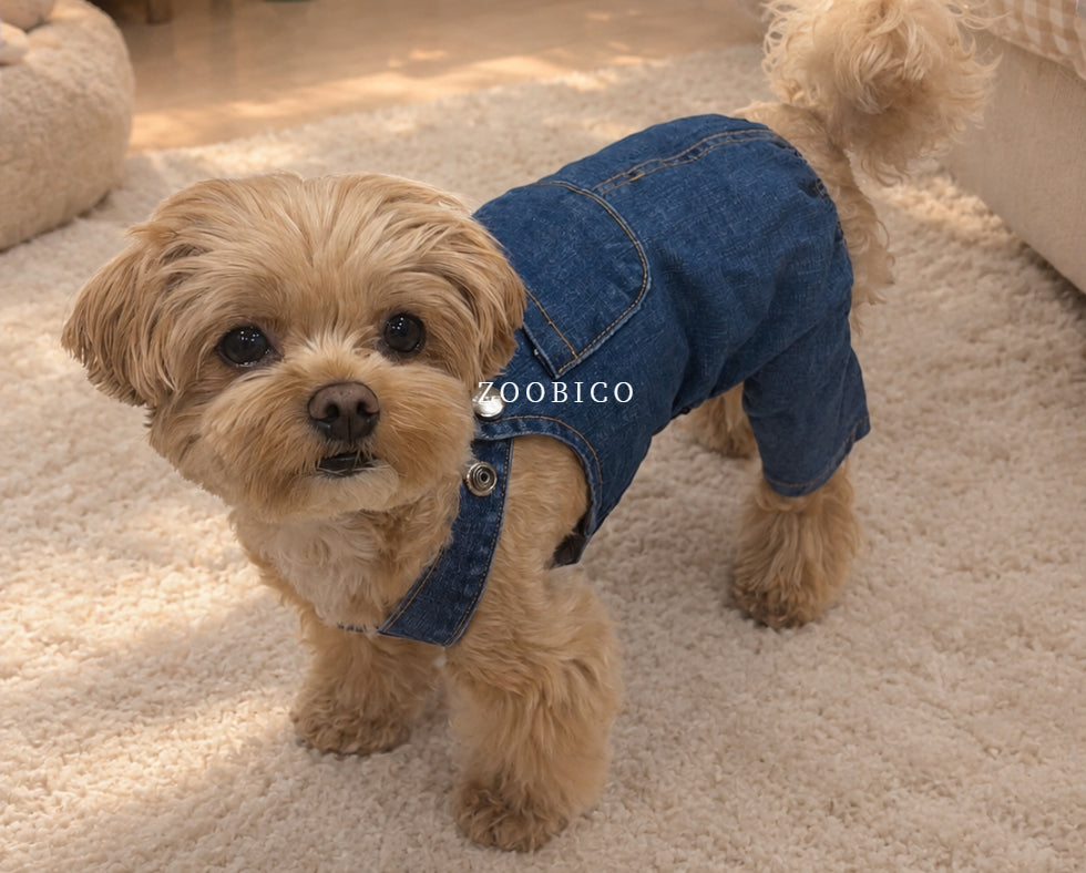 Washed Denim Onesie & Dress