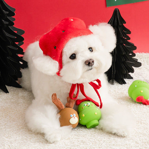 Furry Christmas Latex Toy Set- Rudolph & Tree (Preorder)