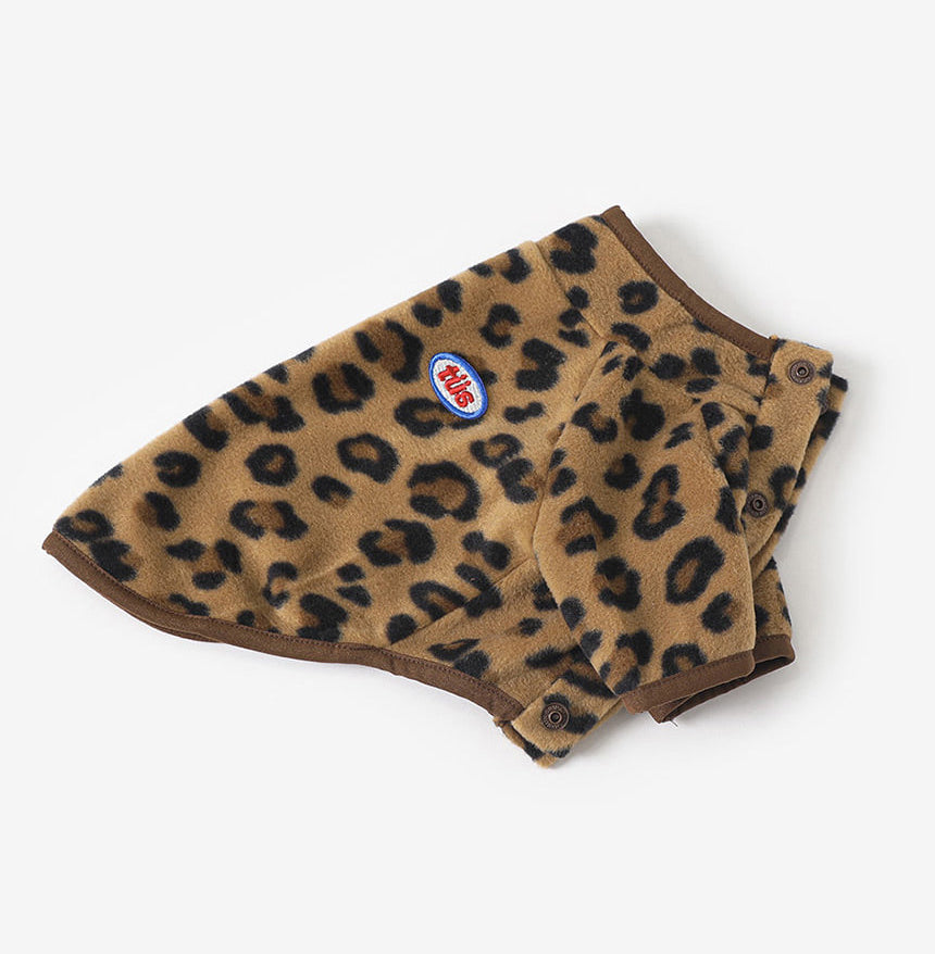 Leopard Fleece Jacket