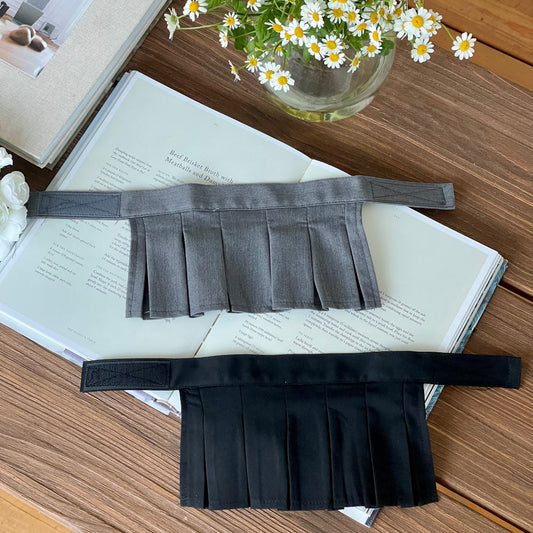 Pleats Mini Skirt (2 colors)