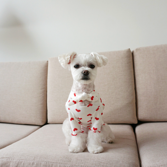 Heart Ribbon Tee (3 colors)