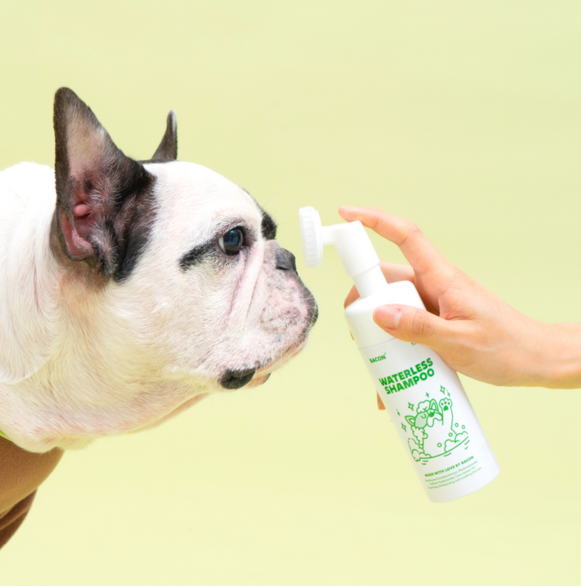 Bacon Waterless Paw Shampoo Our Haru
