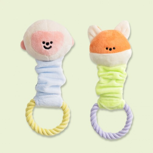 Stretchy toy - Monkey / Fox (squeaky)